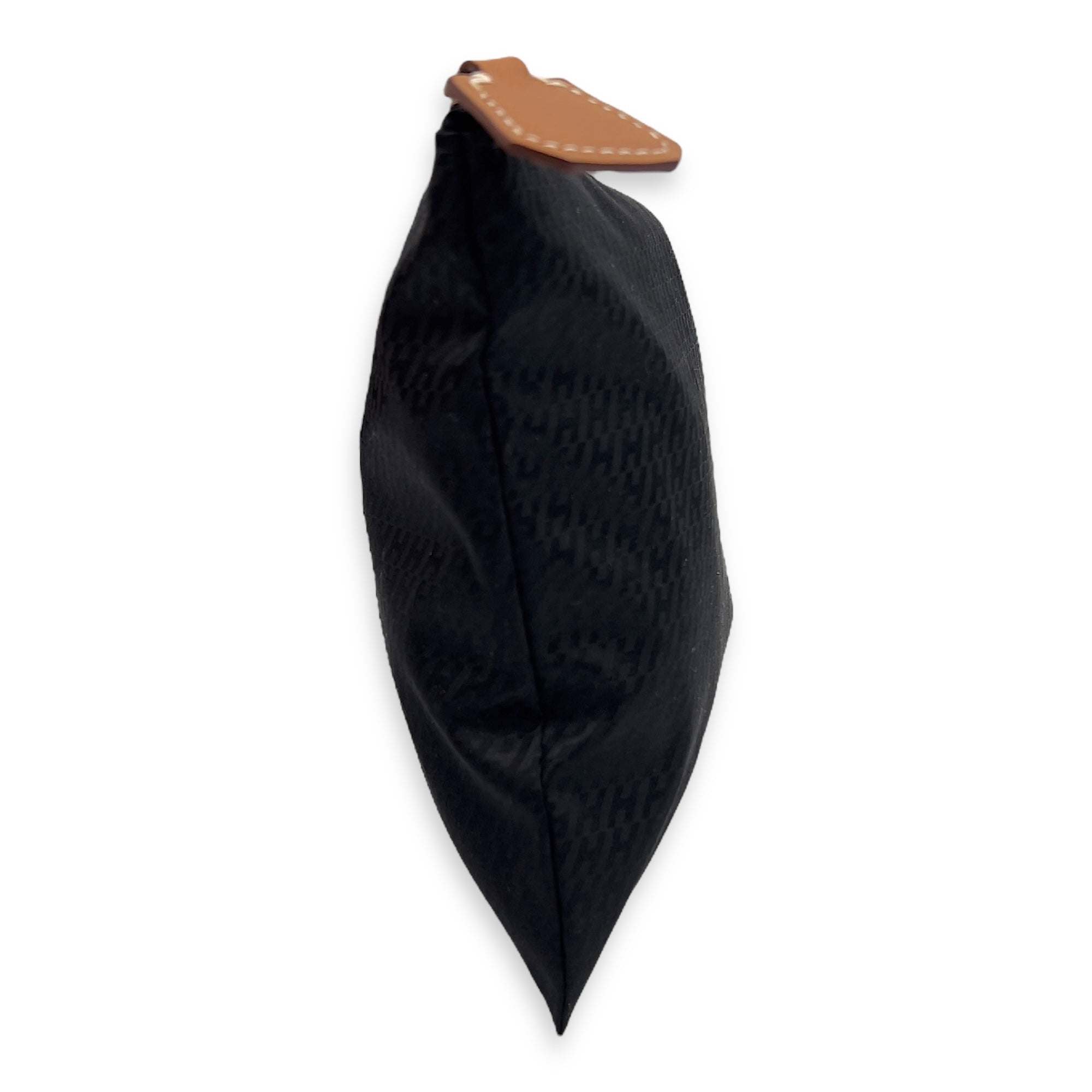 Silky Pocket Cosmetic Case Black in Nylon, Palladium hardware - Image 4