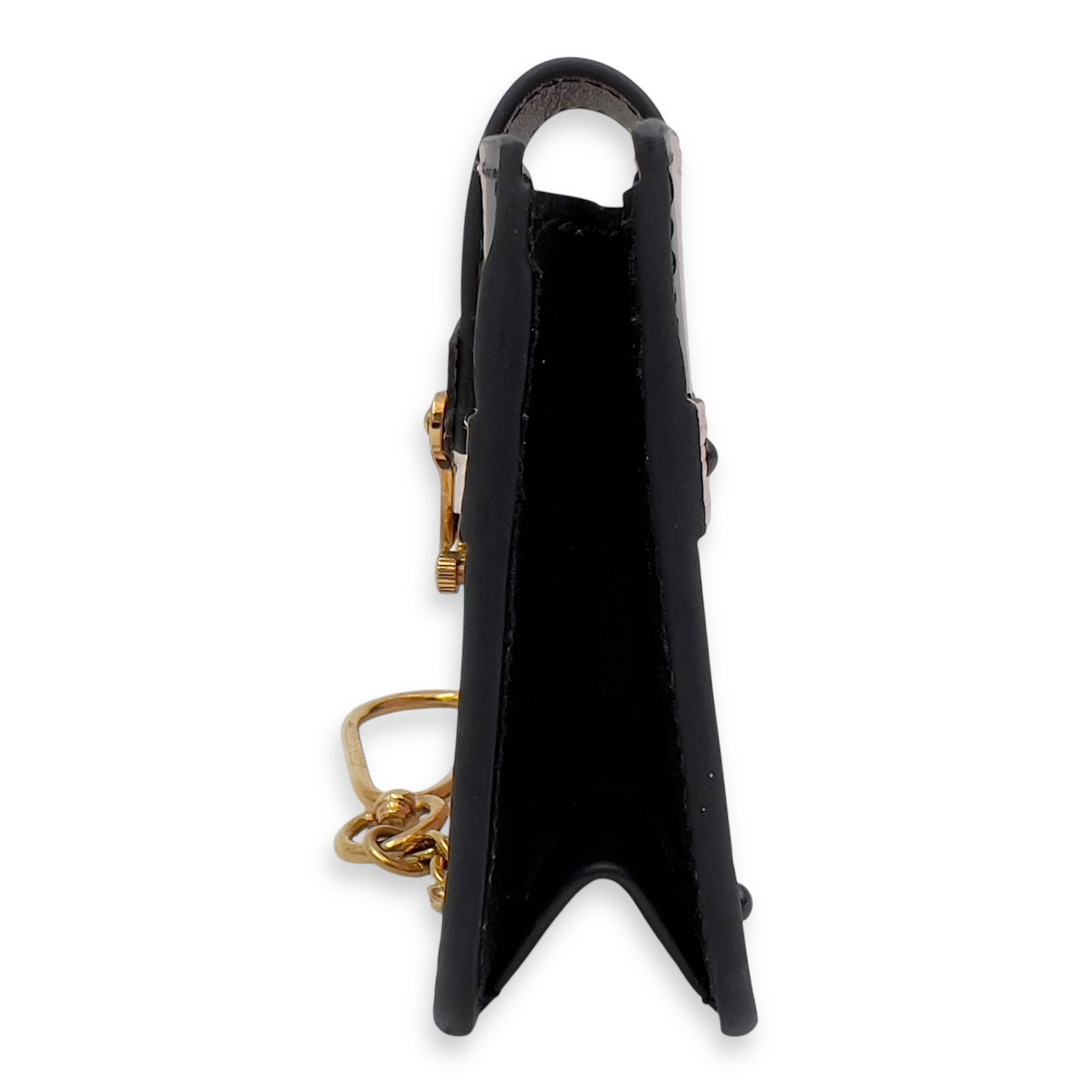 Trunk Card Holder Pink in Epi Leather, Gold hardware - Image 5