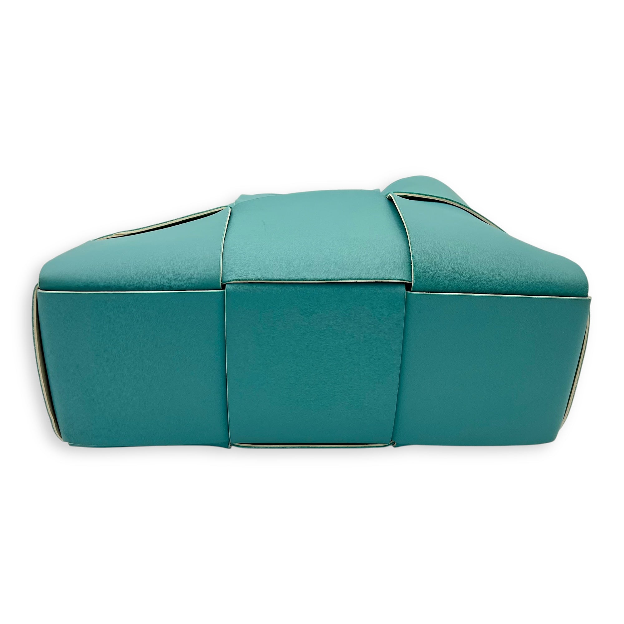 Arco Tote Bag Blue in Lambskin - Image 6