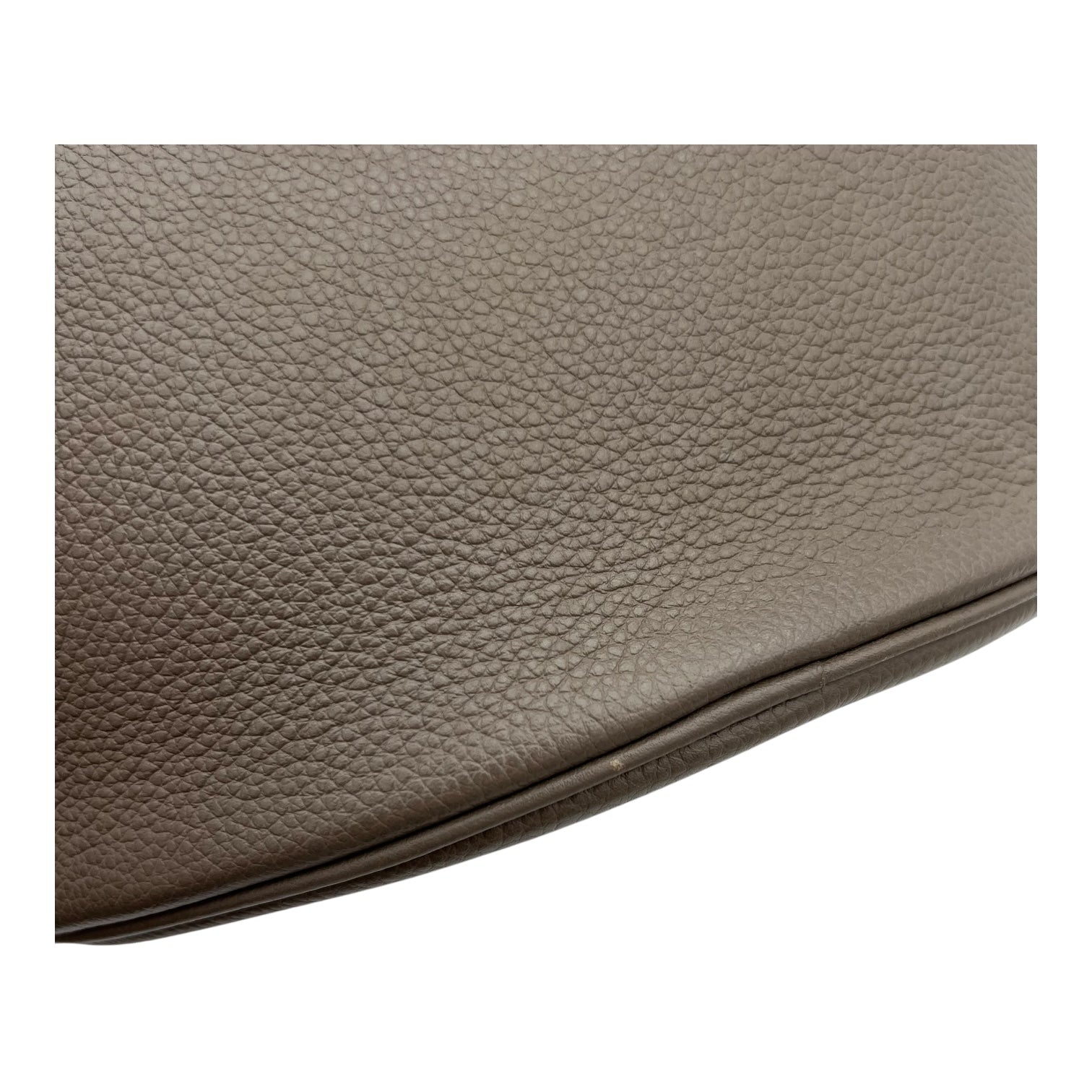 Bucket 16 Brown Top Handle Bag in Calfskin, Gold hardware - Image 11