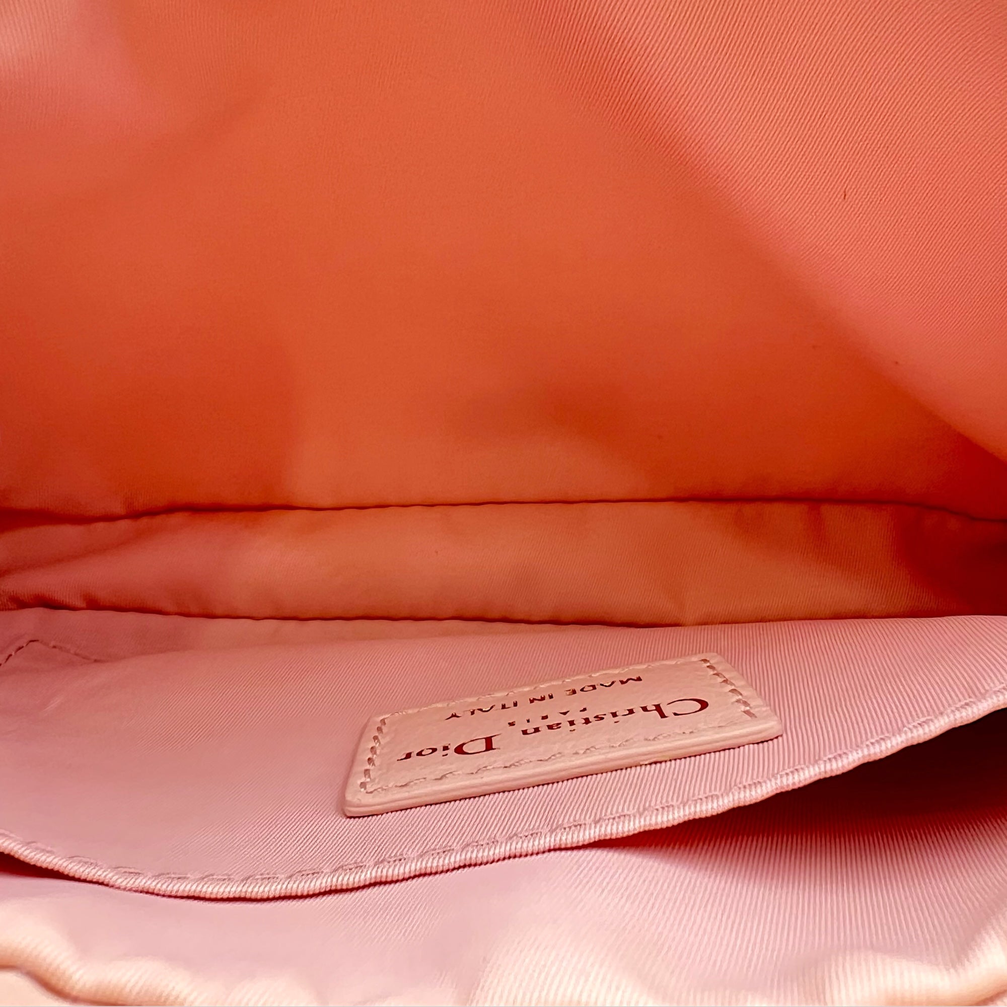 Multi-pouch Crossbody Bag Pink in Canvas, Light Gold hardware - Image 7