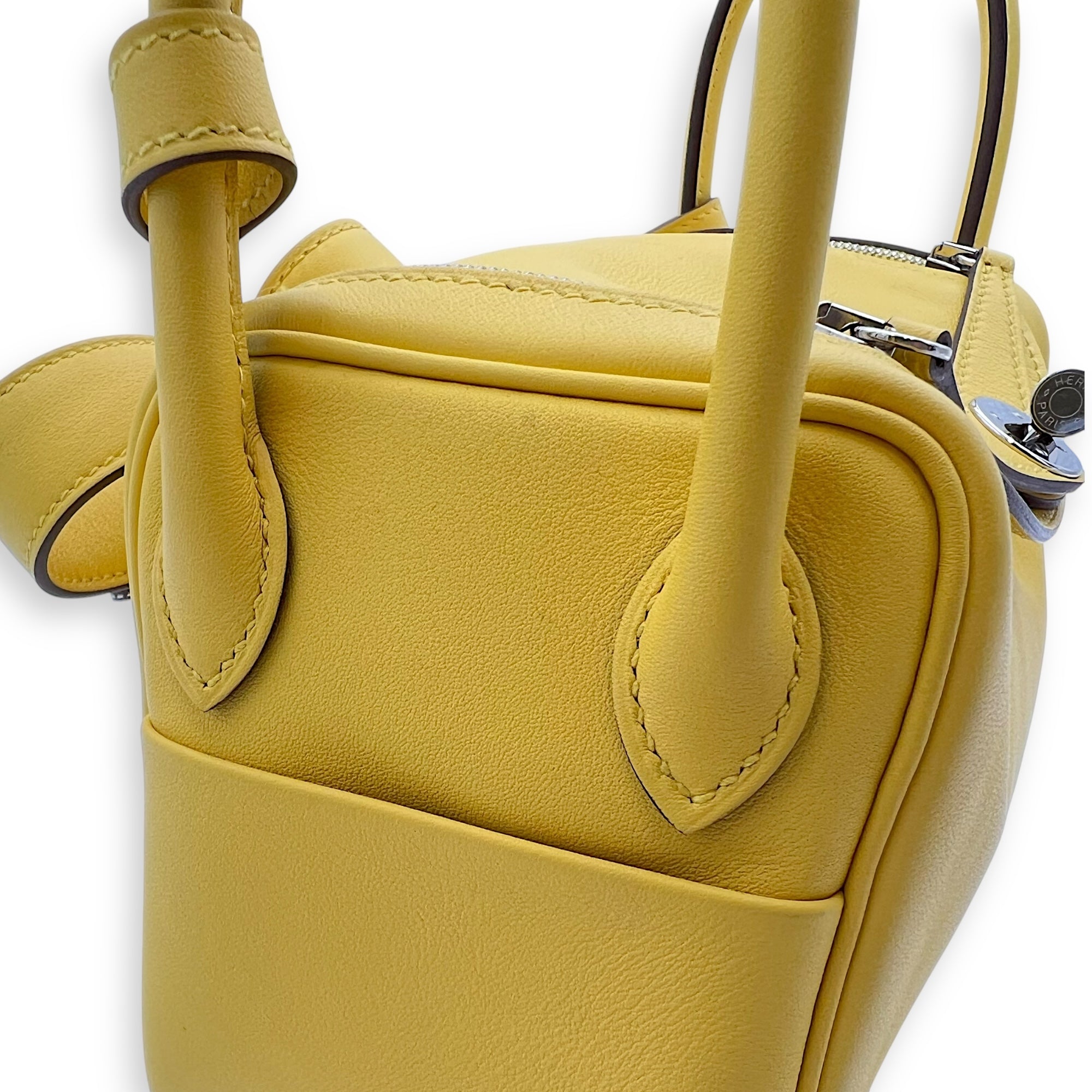 Mini Lindy Yellow in Swift, Palladium hardware - Image 8