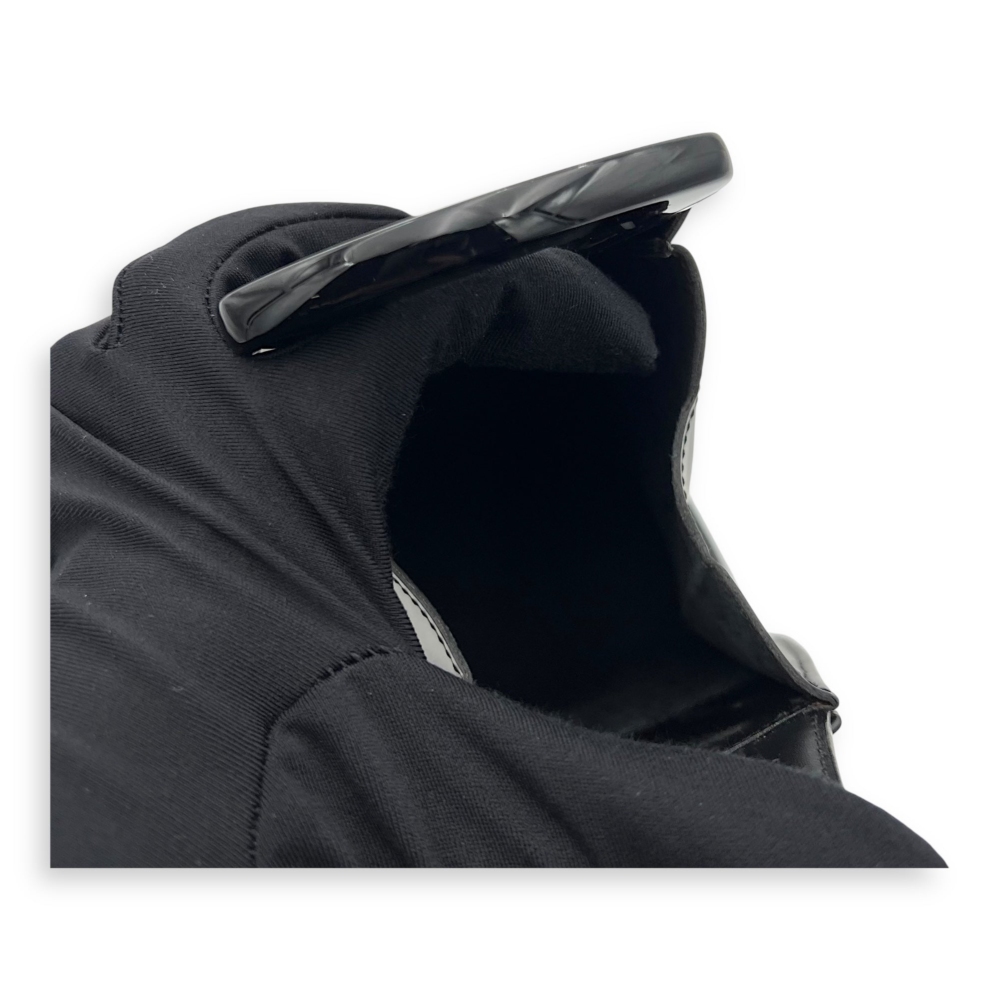 Minuit Crossbody Bag Black in Epi Leather, Enamel hardware - Image 10