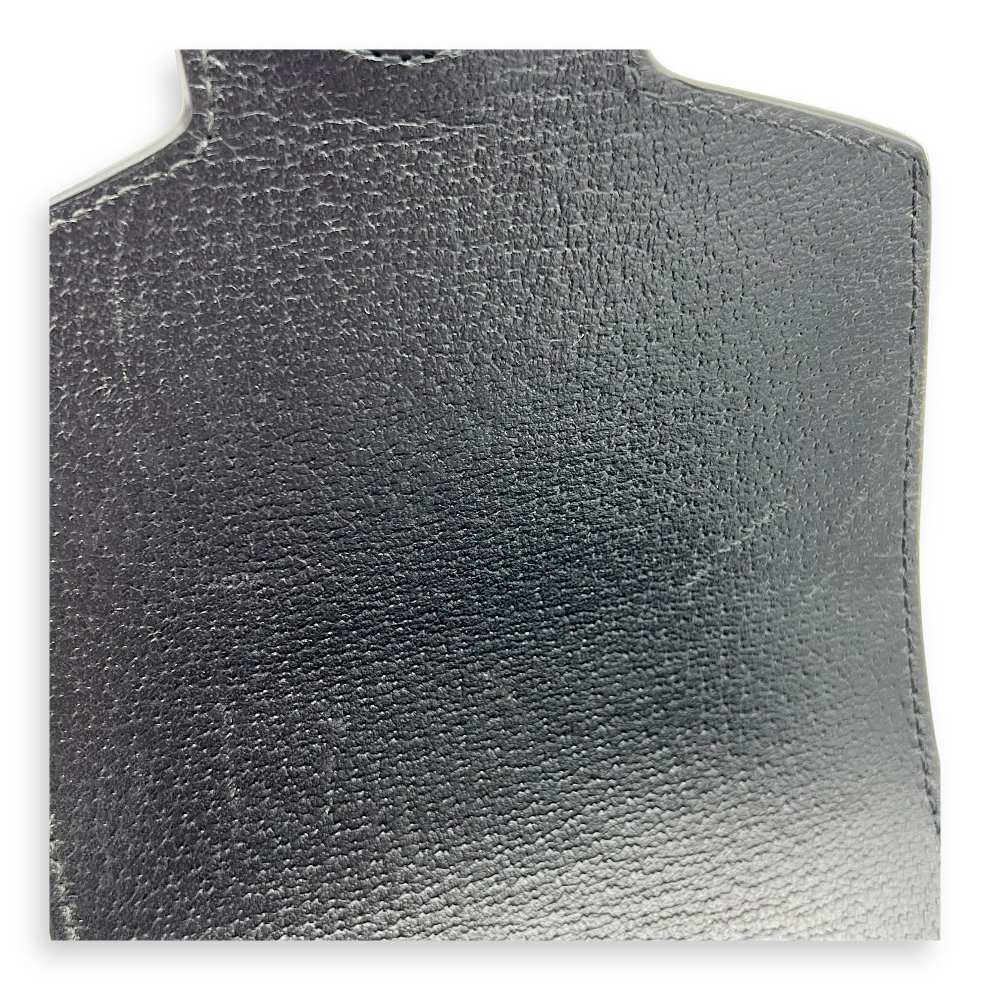 Horsebit 1955 Crossbody Bag Super Mini Black in Calfskin, Gold hardware - Image 13