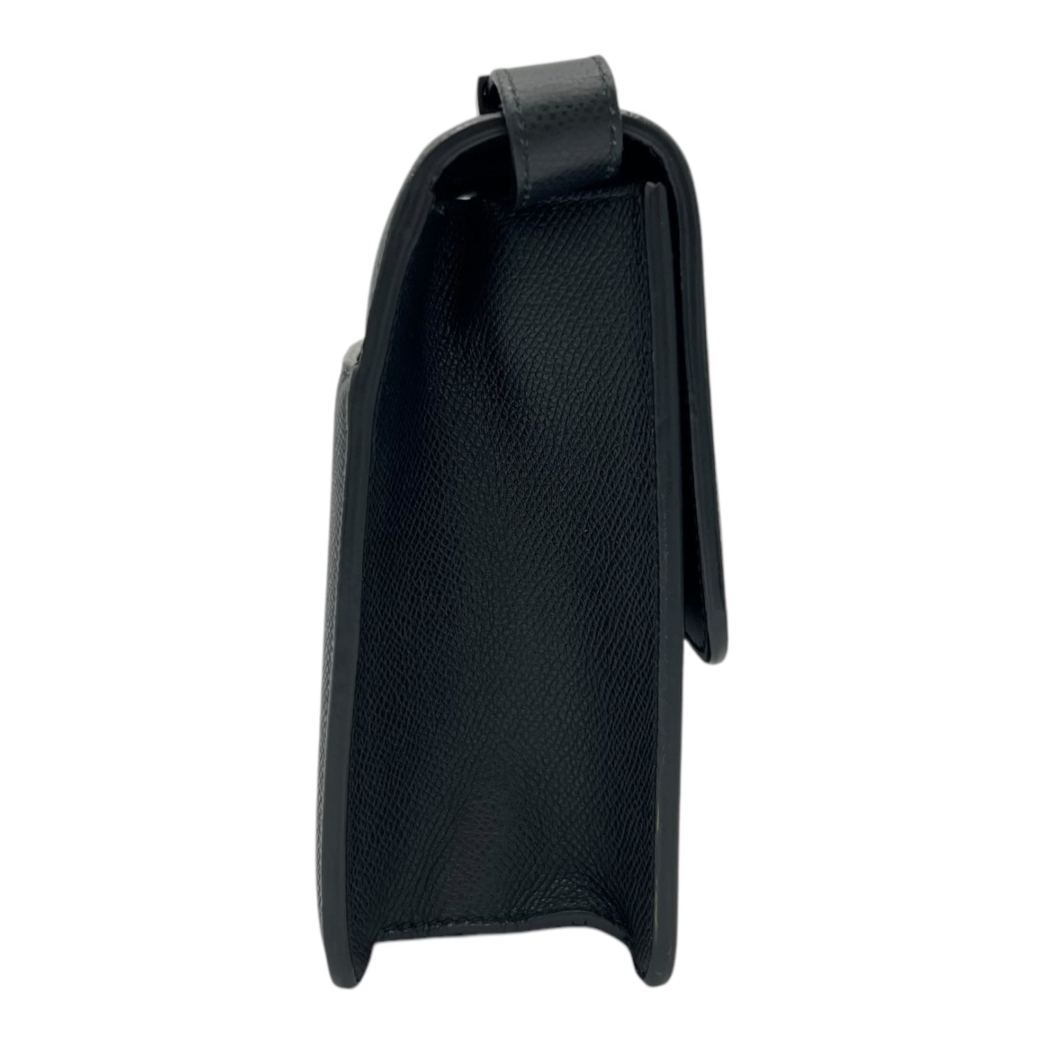 30 Montaigne Shoulder Bag Black in Calfskin, Lacquered Metal hardware - Image 4