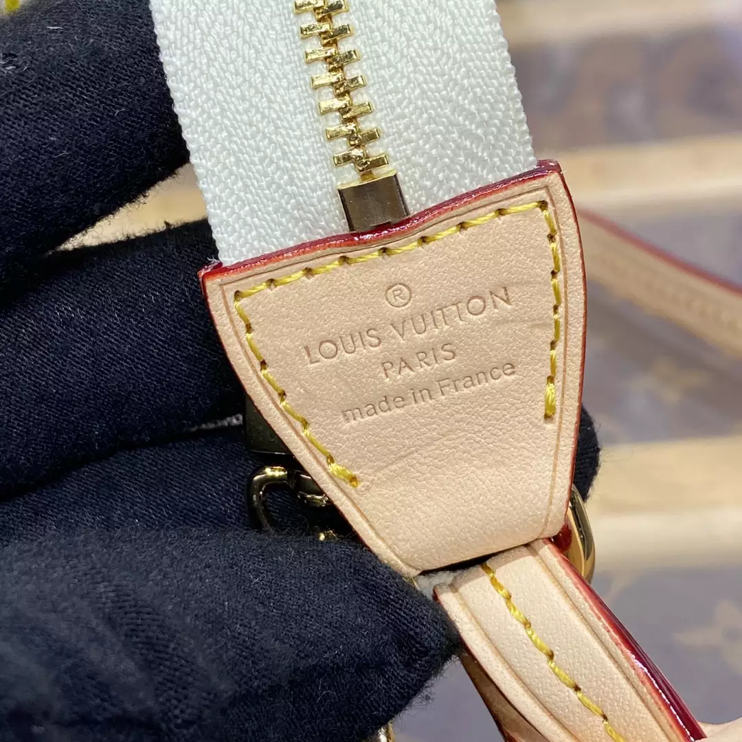 Pochette Accessoires Peach Pink Damier Canvas - Repbags.ru - Image 6