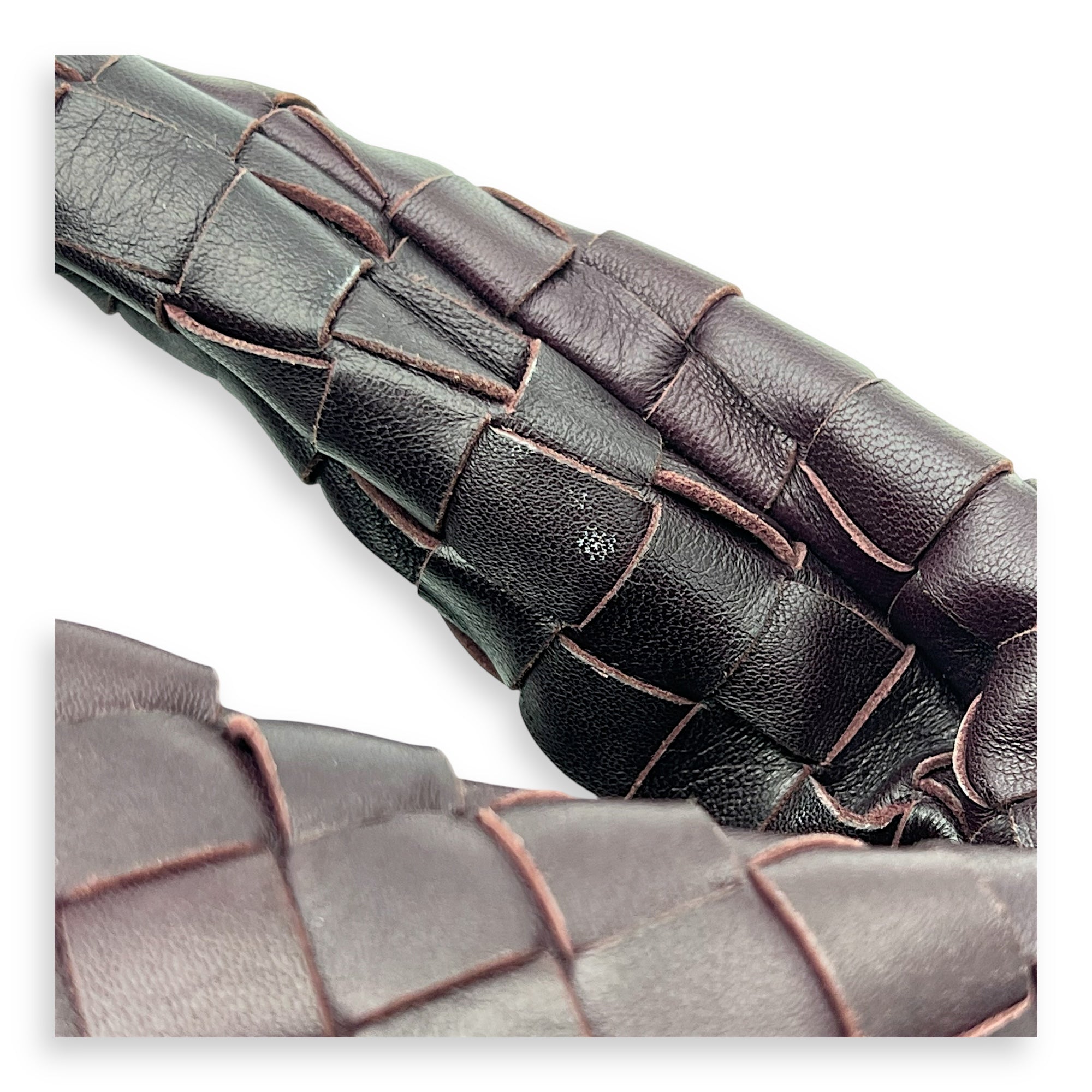 Jodie Clutch maroon in Calfskin, Gold hardware - Image 8