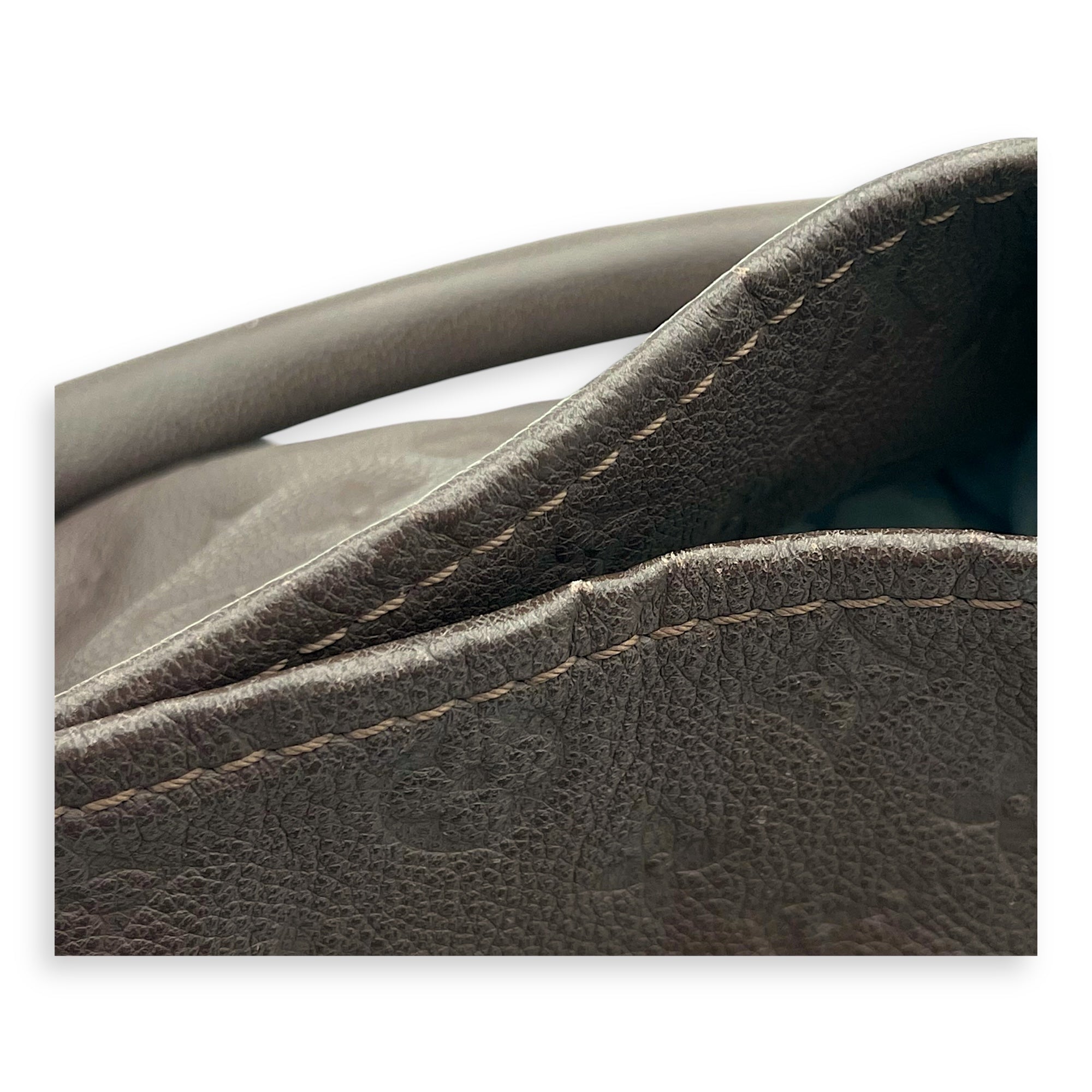 Artsy Shoulder Bag Brown in Empreinte Leather, Gold hardware - Image 15