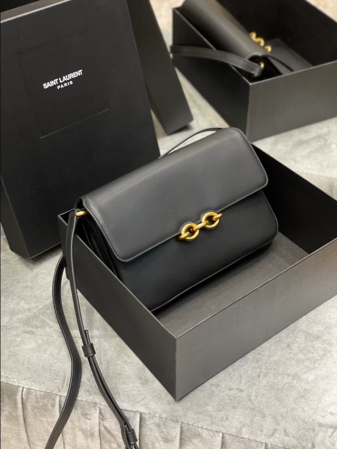 Le Maillon Satchel in Smooth Leather - Image 6