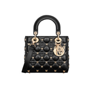 Small Lady Dior Bag Black Cannage Lambskin - Repbags.ru