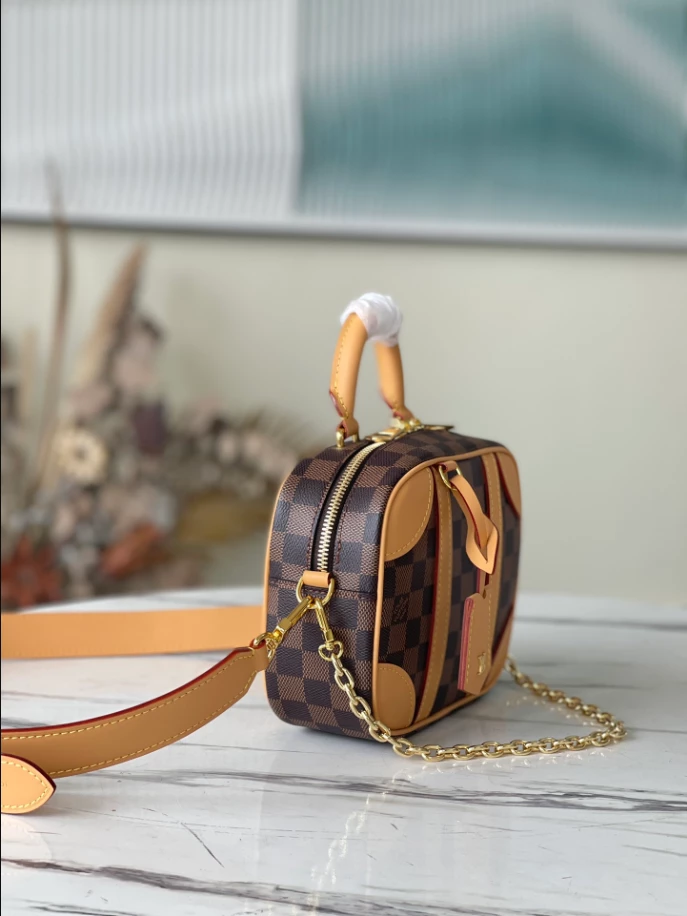 Valisette Souple BB Damier Ebene Canvas - LB229 - Image 9