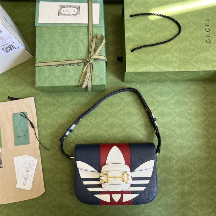 adidas x Gucci Gucci Horsebit 1955 small bag - Image 4