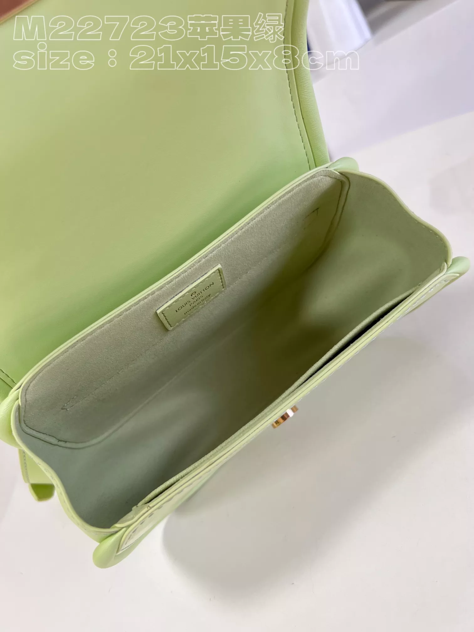 LV Hide and Seek Epi Green Handbag - ReplicaBags.is - Image 9