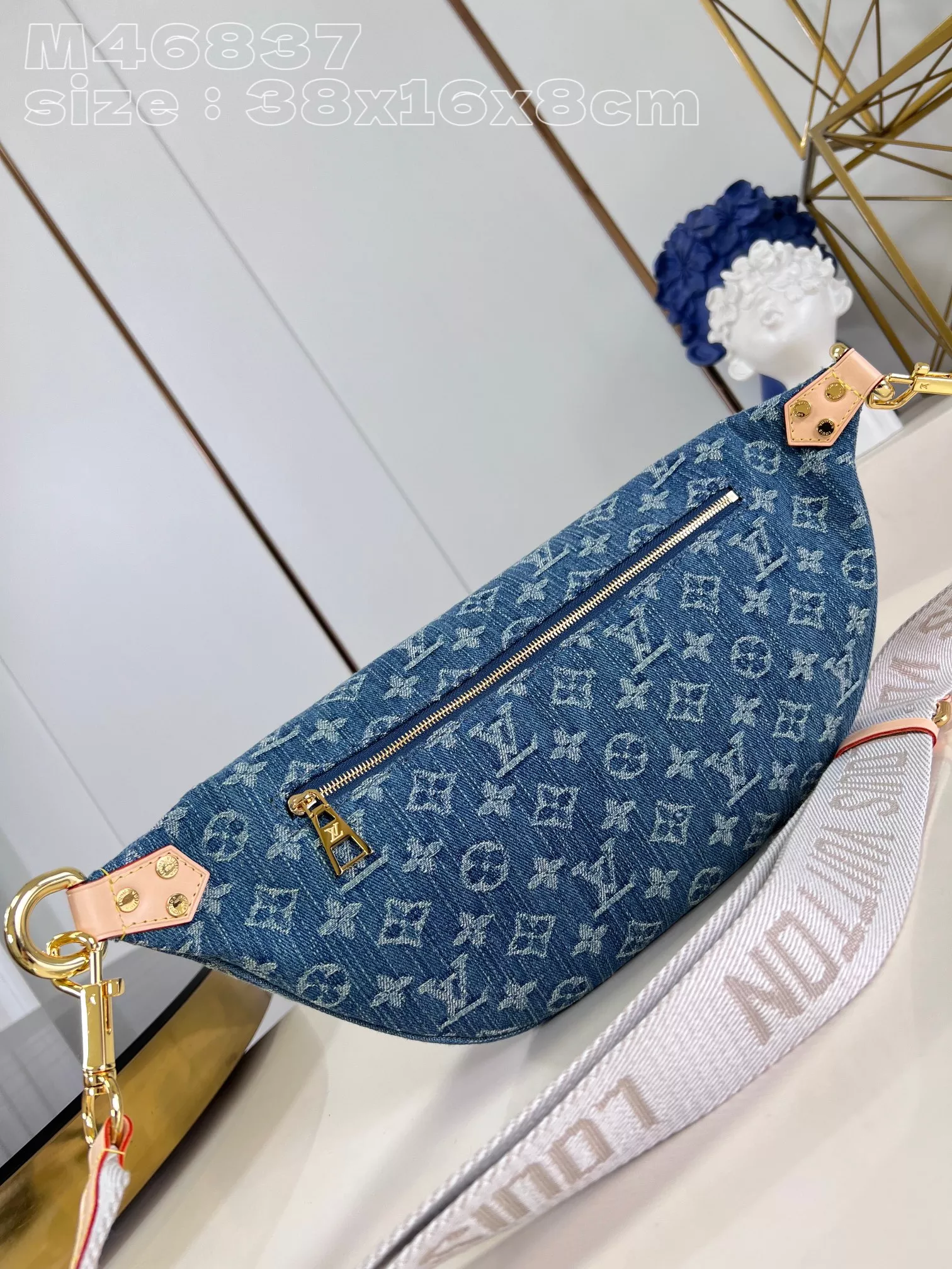 LV High Rise Monogram Denim - ReplicaBags.is - Image 5