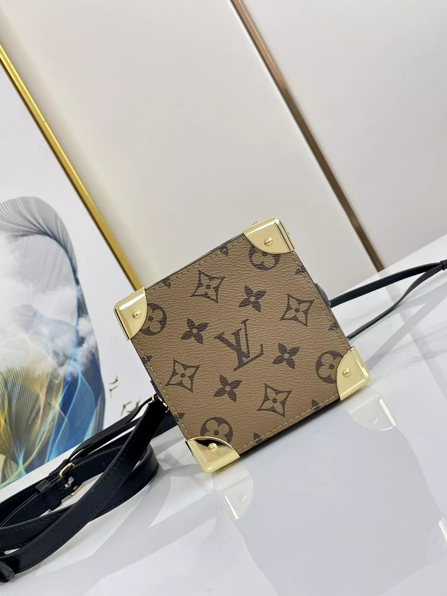 Noé Purse LV Charms Monogram Reverse Canvas - Repbags.is - Image 4