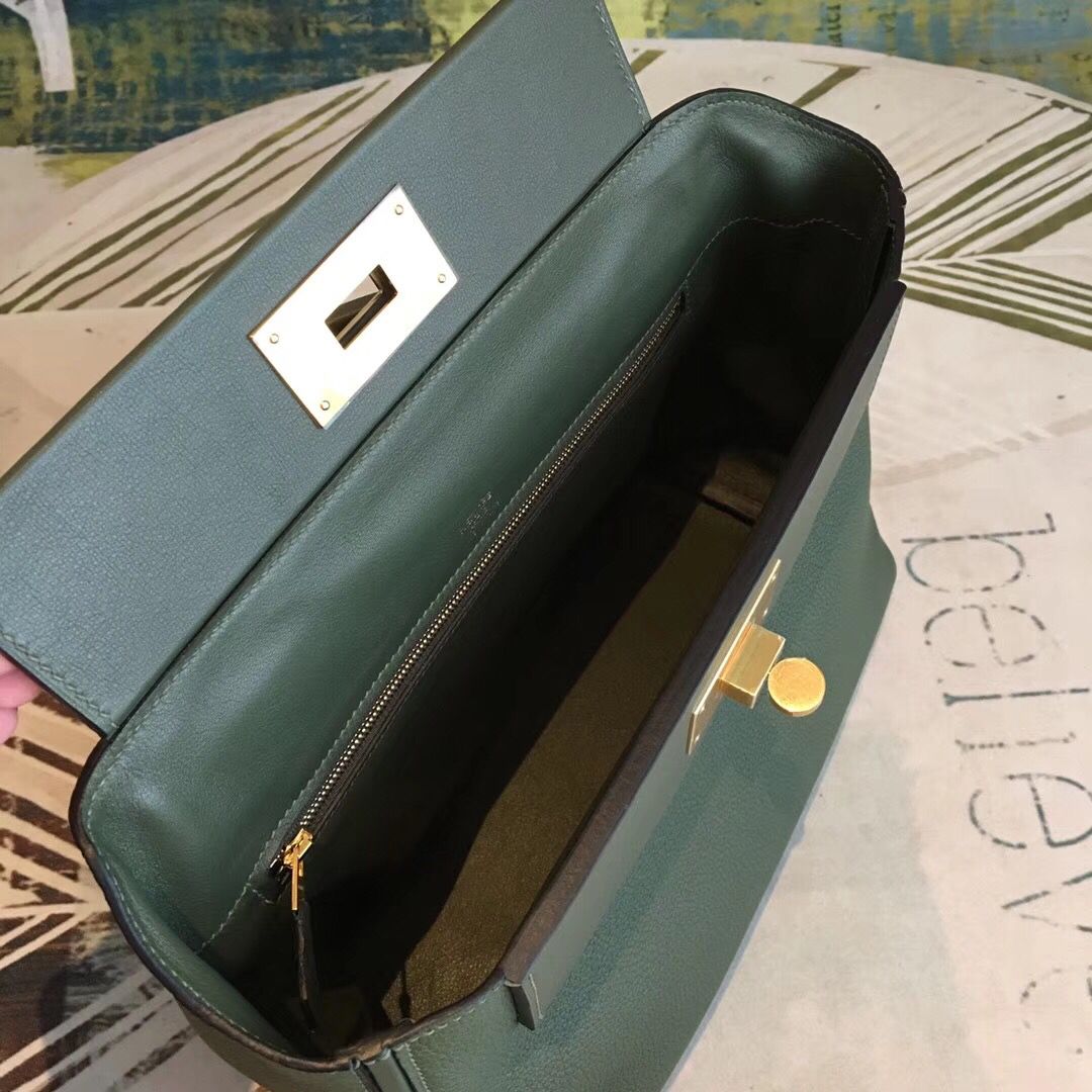 Hermes 24/24 29 Bag In Canopee Clemence Calfskin - Image 4