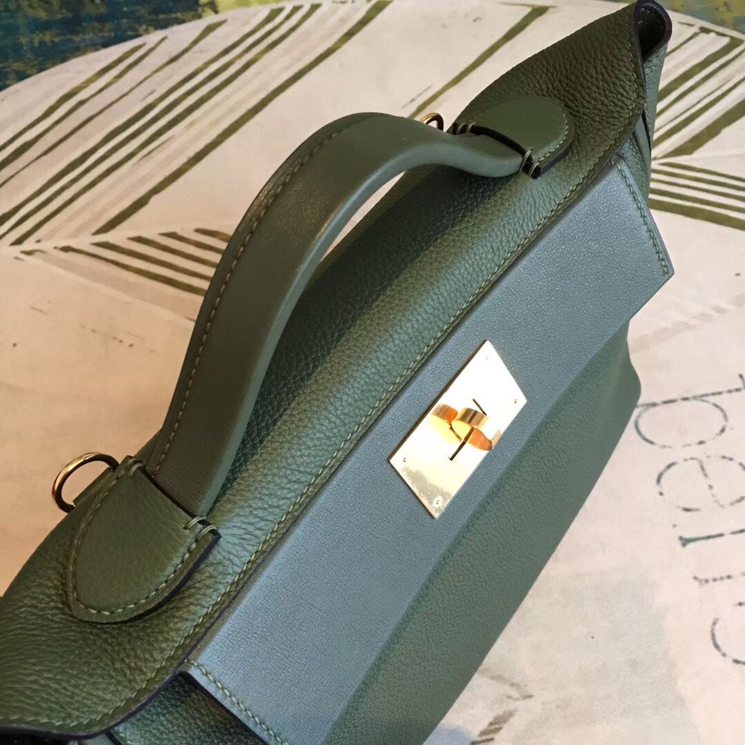 Hermes 24/24 29 Bag In Canopee Clemence Calfskin - Image 5