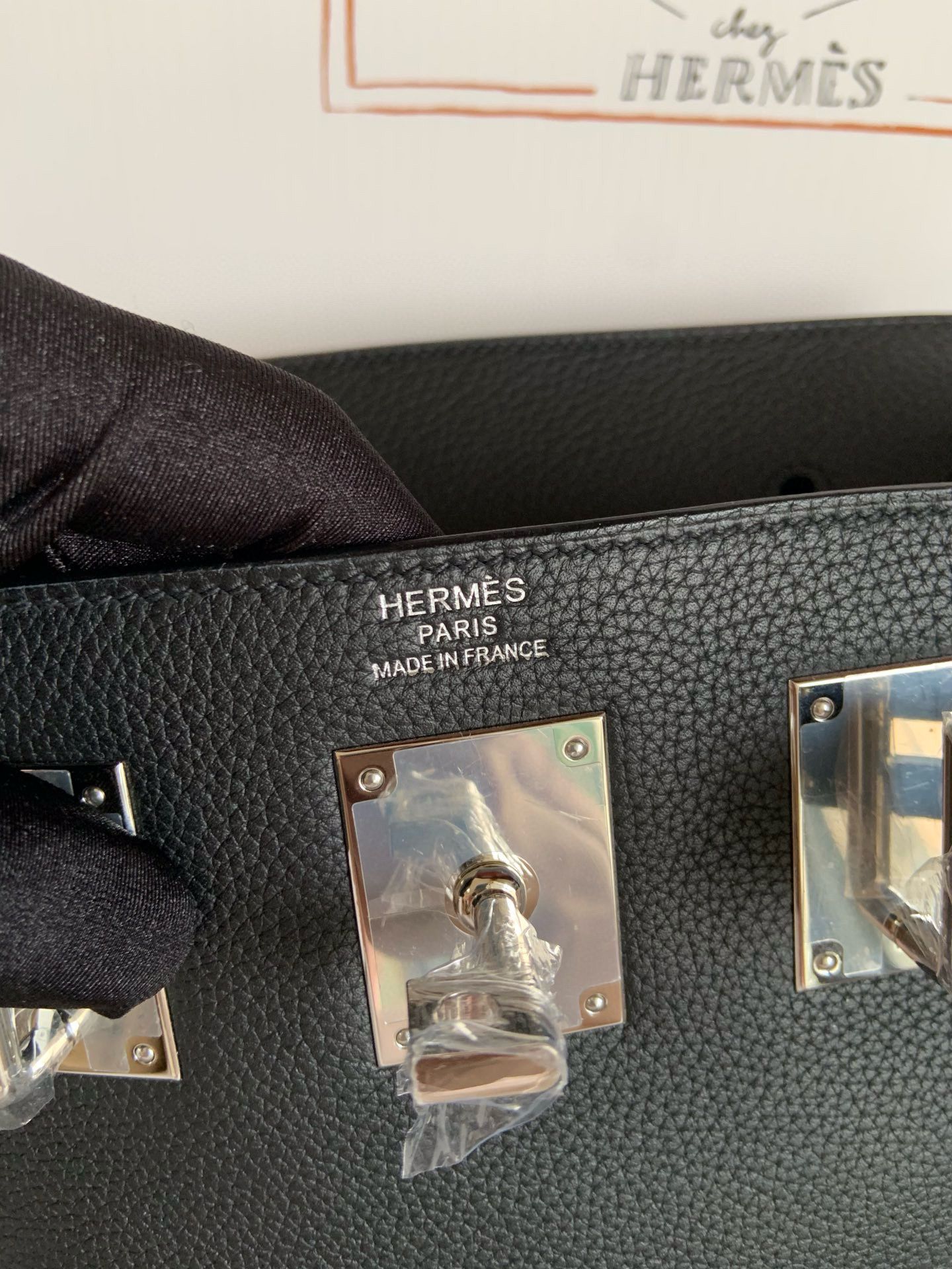 Hermes Hac a Dos PM Backpack in Black Clemence Leather - Image 10