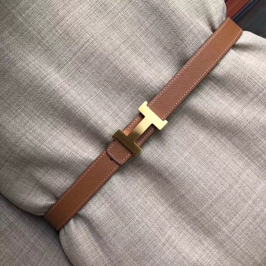 Hermes Mini Constance 24mm Reversible Belt Black/Gold - Image 4