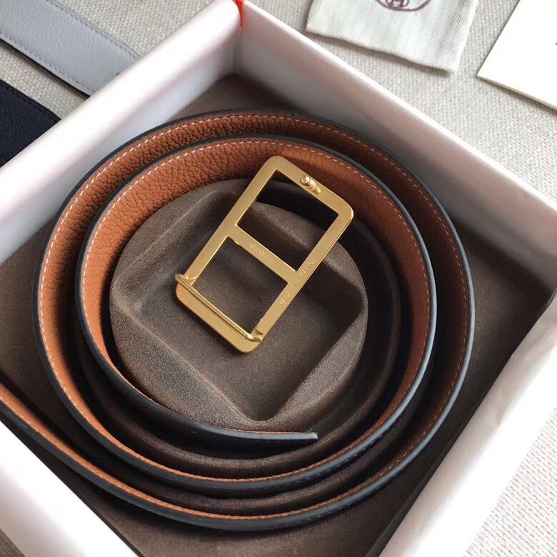 Hermes Officier Belt Buckle & Brown 38MM Strap - Image 5