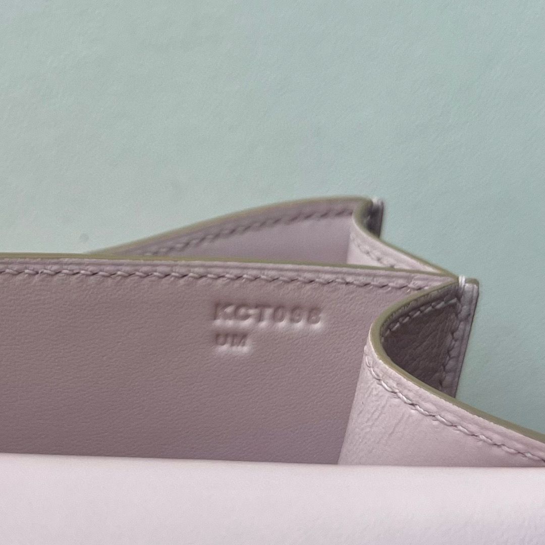 Hermes Constance 18 Handmade Bag in Rose Darling Chevre Mysore Leather - Image 6