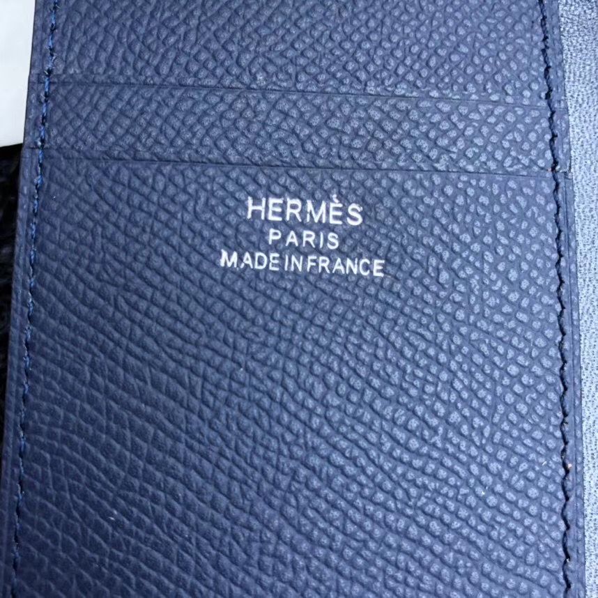 Hermes MC² Euclide Card Holder In Sapphire Epsom Leather - Image 4