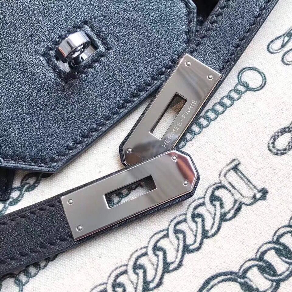 Hermes Birkin 35 Handbags Bag In De Camp Dechainee Toile - Image 5