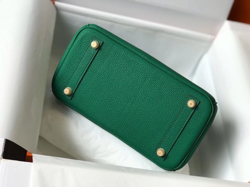 Hermes Touch Birkin 25cm Limited Edition Green Bag - Image 8