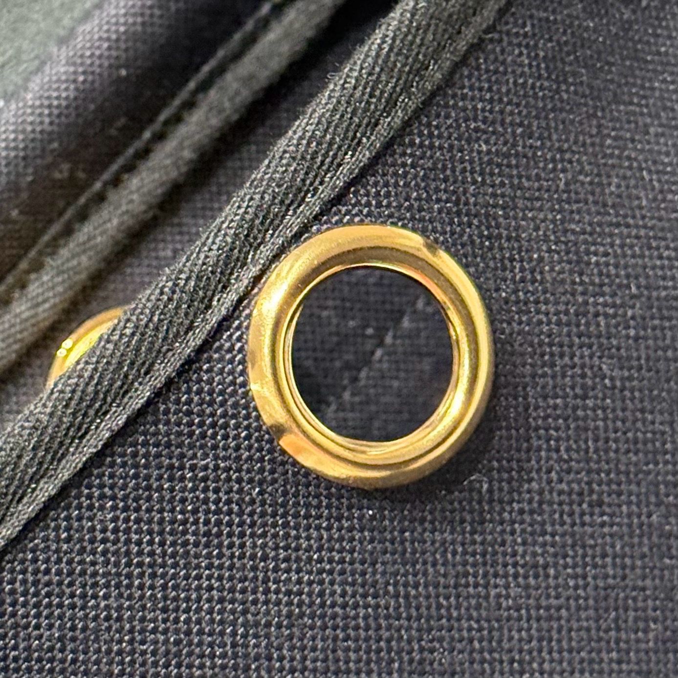 Hermes Herbag Zip 20 Bag in Black Canvas and Black Hunter Calfskin - Image 12