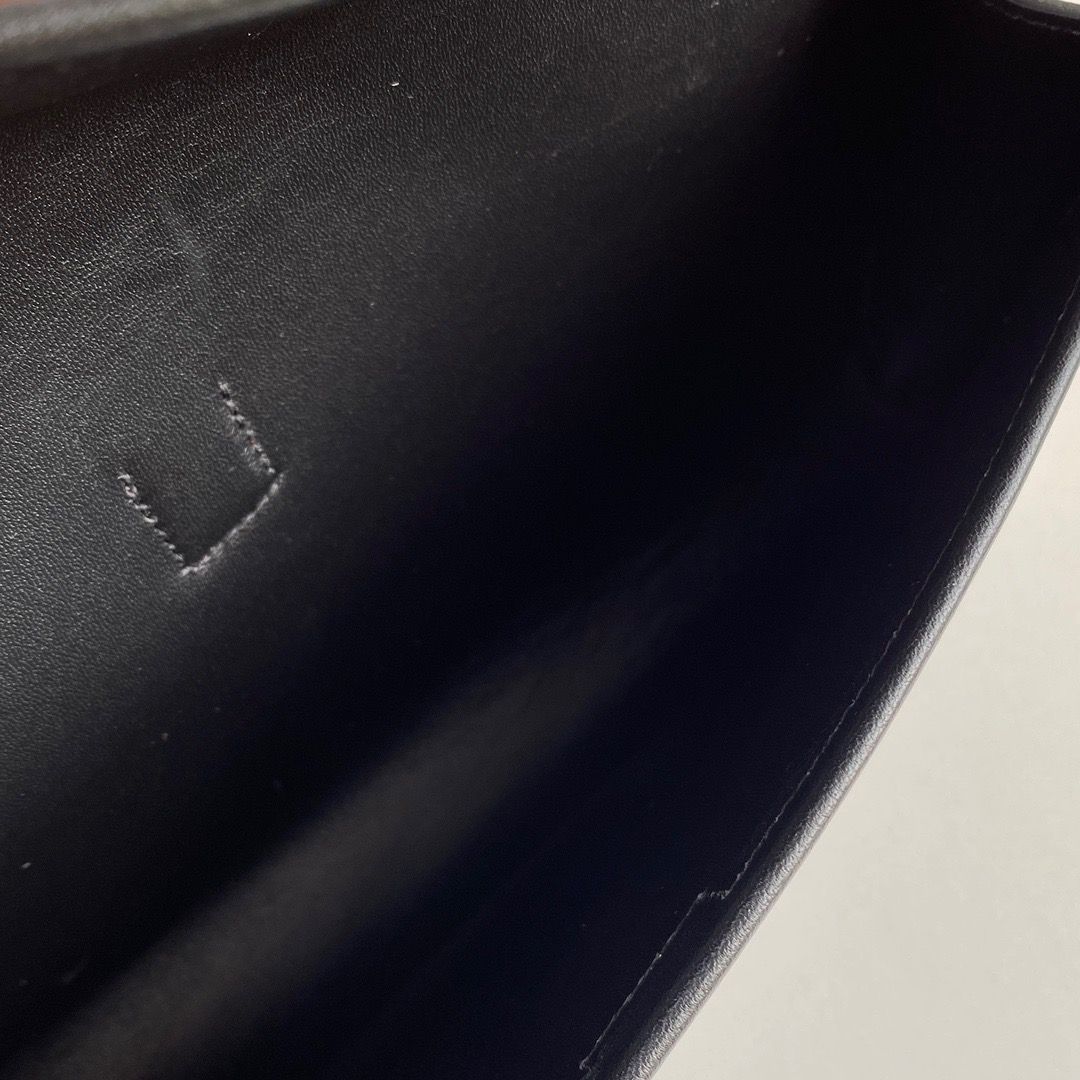 Hermes Jige Elan 29 Clutch Bag In Black Swift Calfskin - Image 8