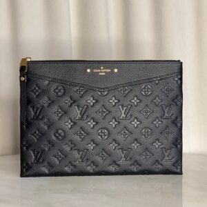 Louis Vuitton Black Empreinte Daily Pouch