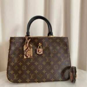 Louis Vuitton Monogram Python Millefeuille Bag