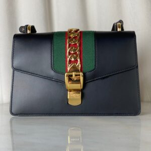 Gucci Black Sylvie Medium Bag