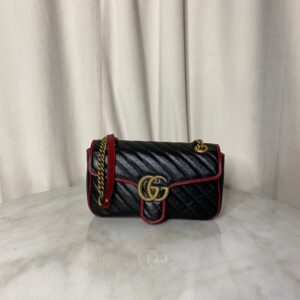 Gucci Bicolor GG Marmont Small Bag