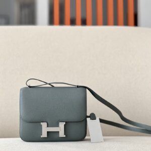 Constance 19 Epsom Vert Amande(63) Palladium Hardware