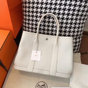 Garden Party 30 Negonda Blanc (01) Palladium Hardware